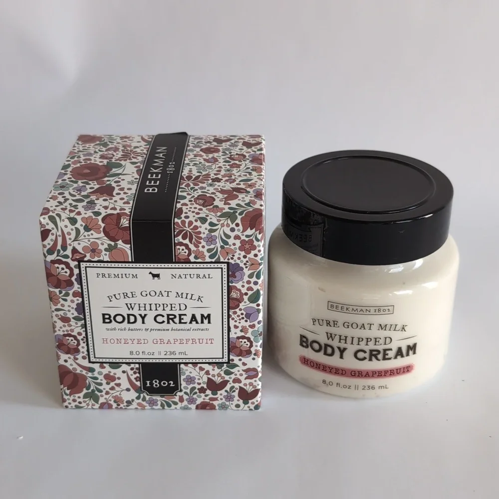COPY - Beekman 1802 honeyed grapefruit whipped body cream 8 oz